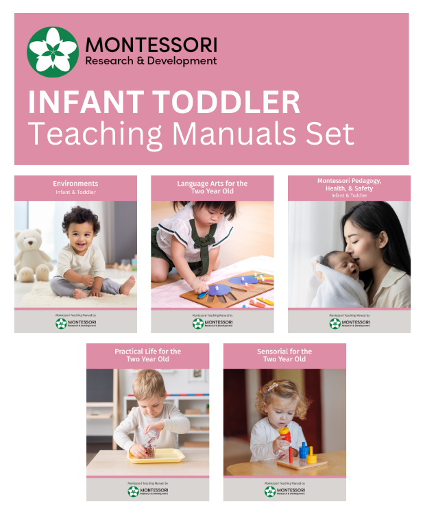 Infant &Toddler Montessori Teaching Manual Set