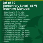 Elementary I Teaching Manuals - Complete Set