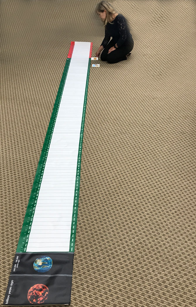 BCE/CE Timeline Banner - sku HE.21 - 1