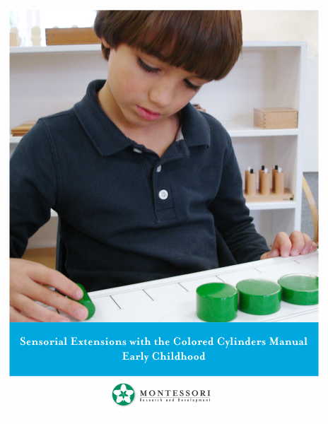 Sensorial Extensions for the Colored Cylinders Manual - sku MP.SE - 1