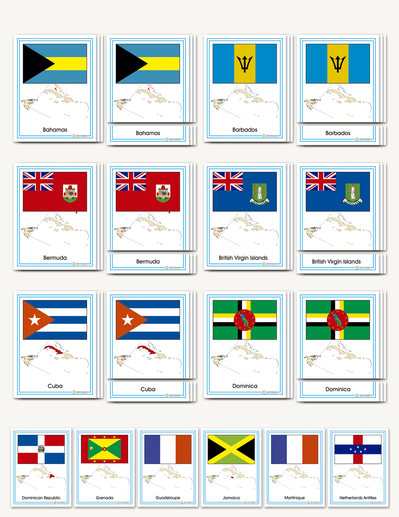 Flags of the Caribbean - sku GP.13 - 1