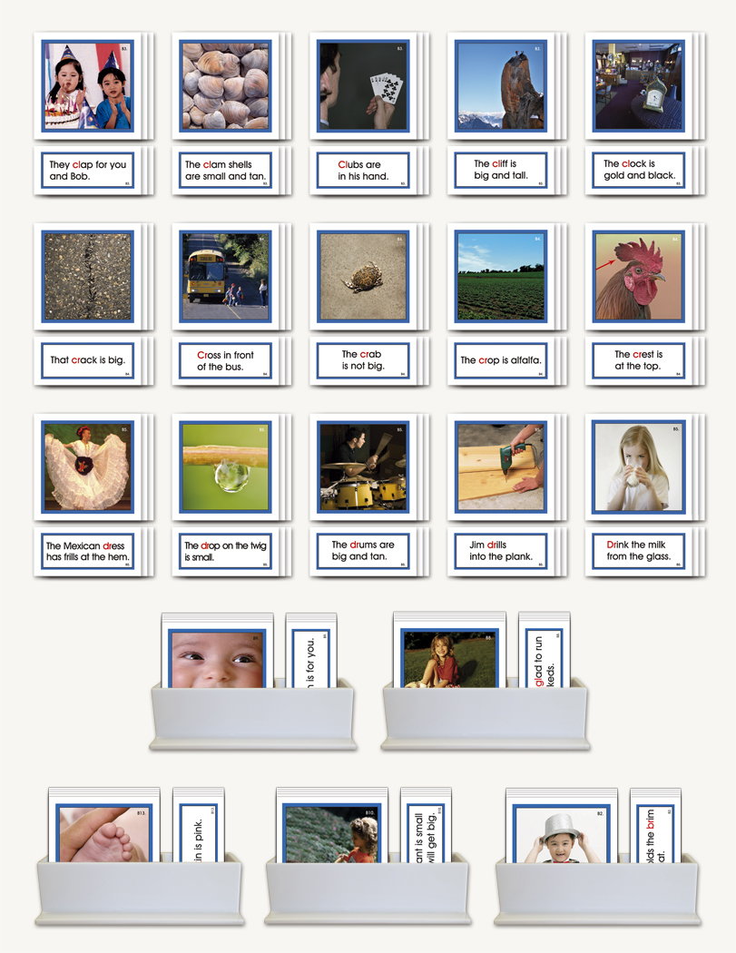 Consonant Blend Pictures w/Sentences - sku LAP.04BS - 1