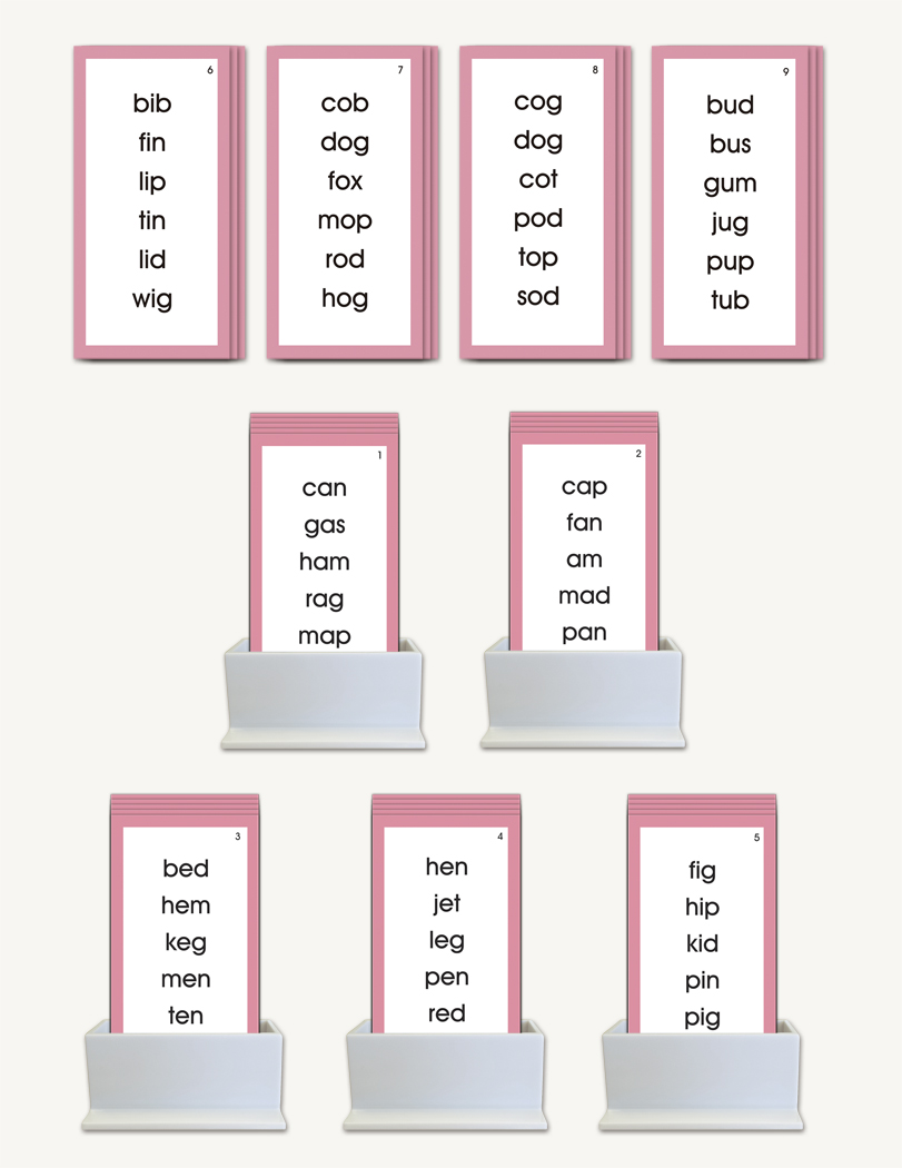 Phonic Word Lists - 1