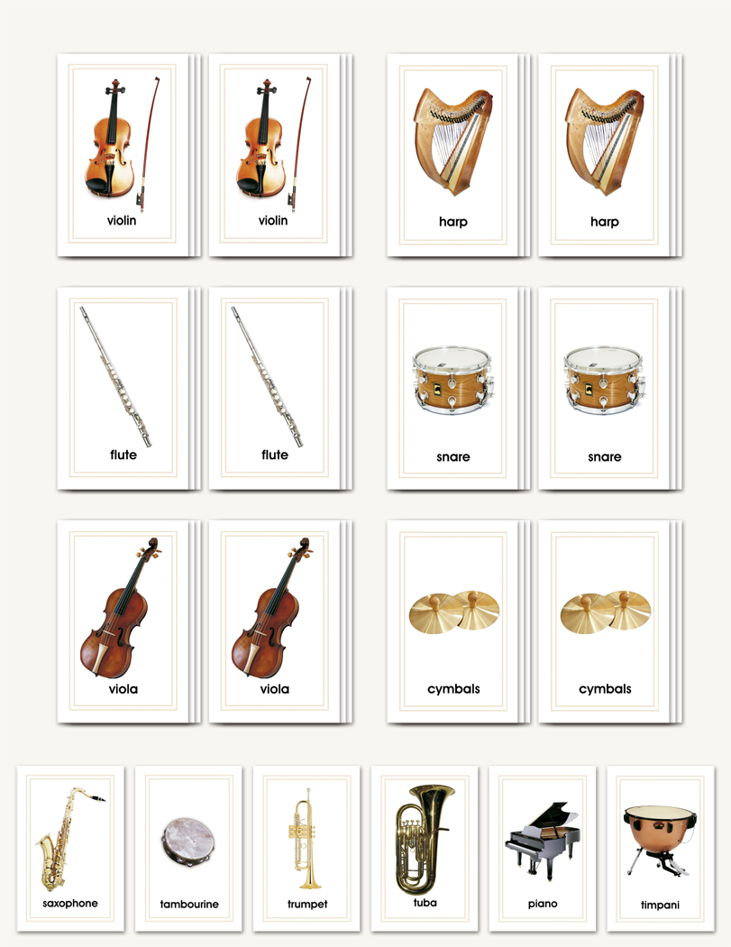 Picture Matching- Orchestra Instruments - sku LAP.41 - 1