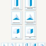 Geometric Solids Matching Cards