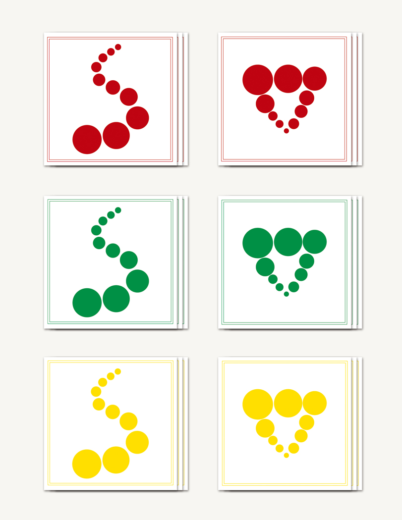 Cylinder Pattern Cards - sku SP.12 - 1