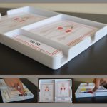 Three-Part Cards Tray